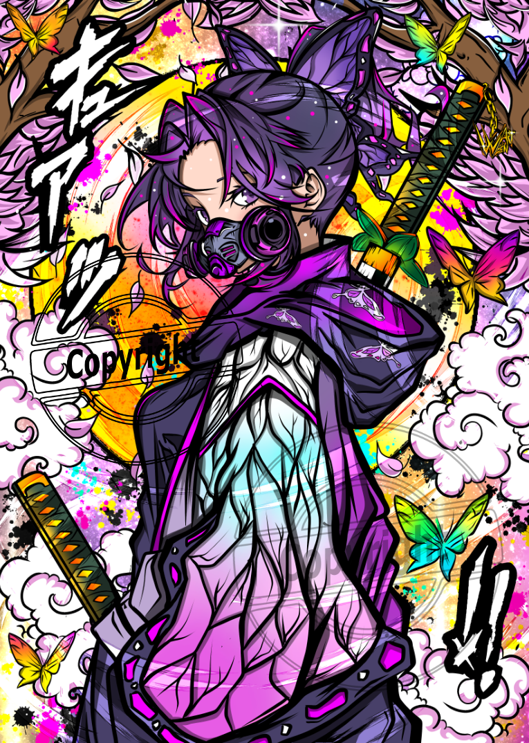 Décoration Mural démon slayer