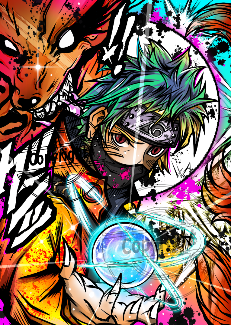Décoration Mural Naruto