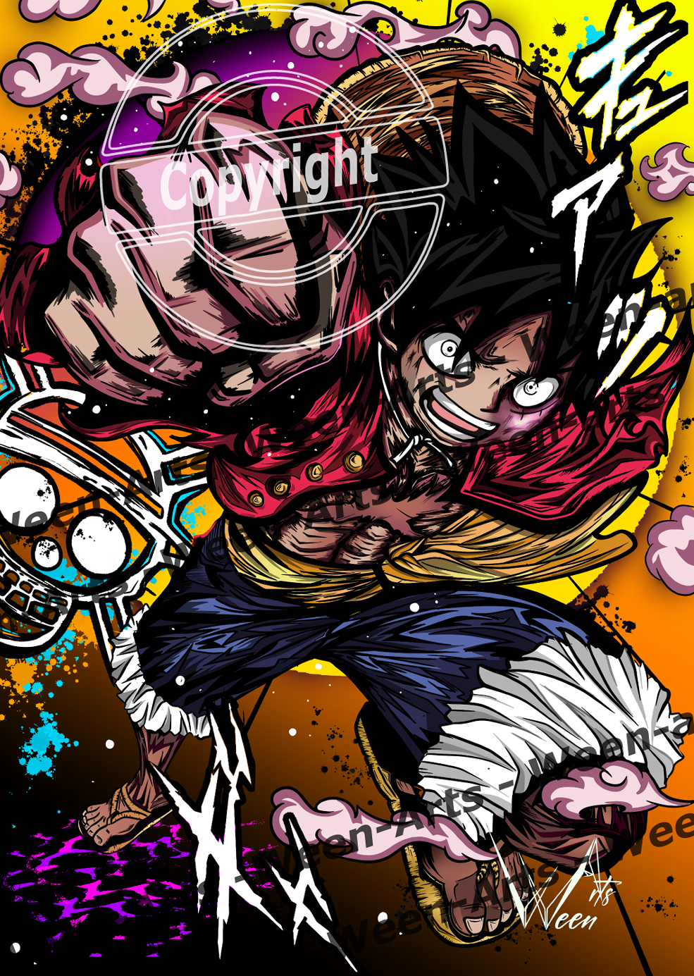 Décoration Murale Luffy