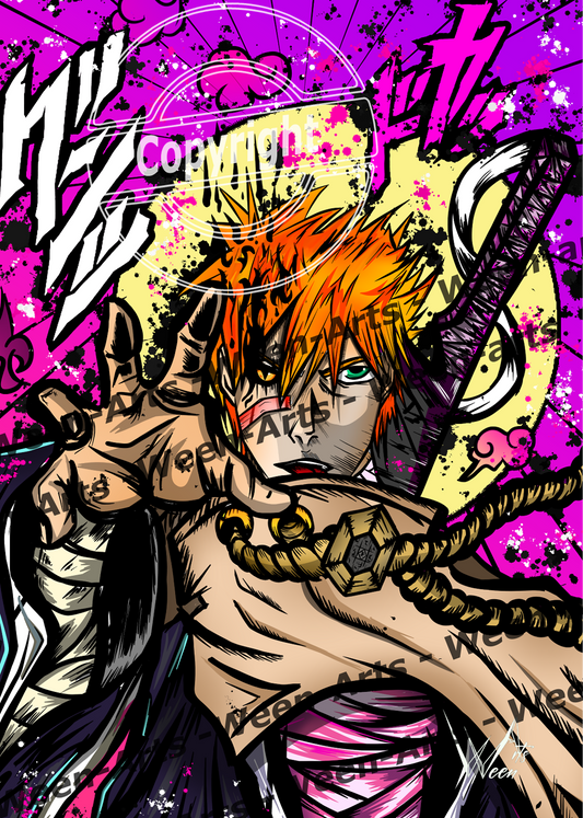 Décoration Murale Ichigo Kurosaki